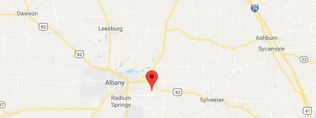 Map of MCLB Albany RV Park